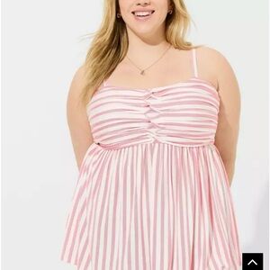Torrid Super Soft V-Neck Twisted Front Babydoll